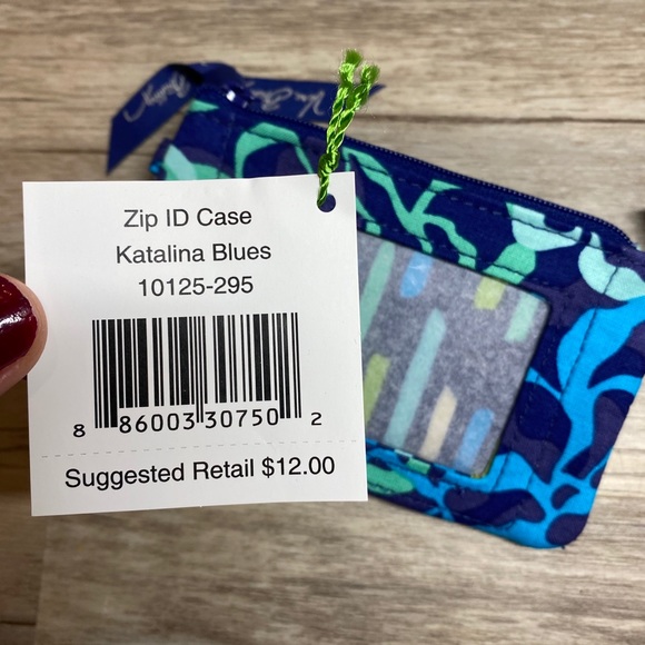 NWT Vera Bradley zip ID case and lanyard - Picture 2 of 8